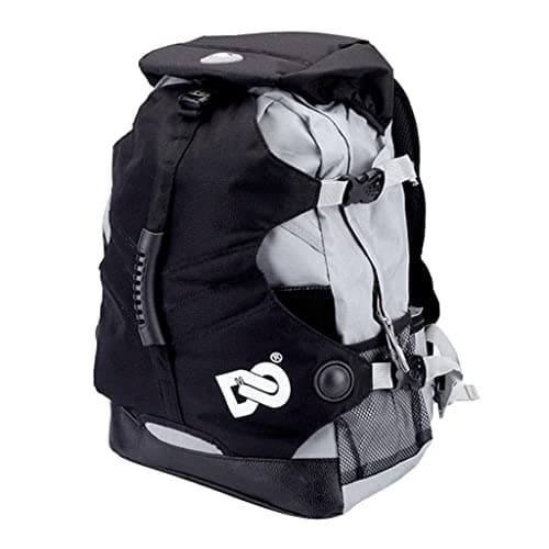 Image of zalati Inline Skates Backpack Roller Skate Shoes Carrying Bag for Storage Easy to Carry Outdoor Sports - Black, M