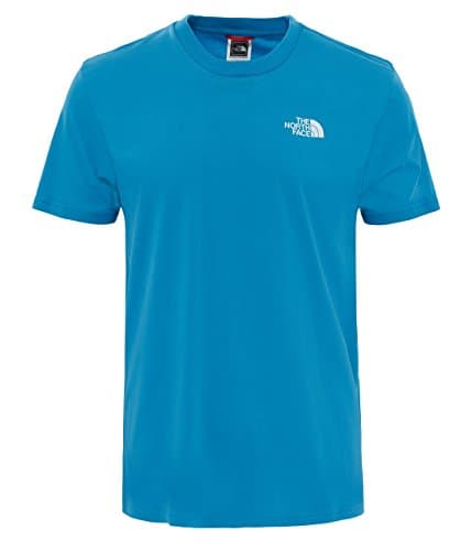 Image of The North Face Simple Dome Men's Outdoor T-Shirt available in Cendre Blue Size Large