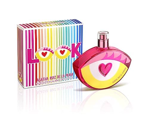 Image of Agatha Ruiz de la Prada Perfumes - LOOK! Eau de Toilette for Women - Long Lasting - Charming, Playful and Modern Fragance - Fruity, Citrus and Floral Notes - Ideal for Day Wear - 80 ml