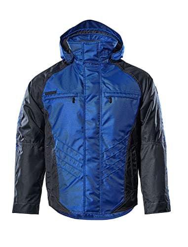 Image of Mascot 12035-211-11010 Frankfurt Unique Quilted Fleece Lining Waterproof Winter Jacket, Size 2XL, Royal/Dark Navy