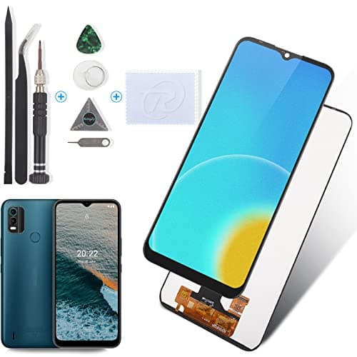 Image of RongZy LCD for Nokia C21 Plus LCD Display Touch Screen Digitizer Assembly for Nokia C21 Plus TA-1426/1431/1424 Replacement with Kit(Black)