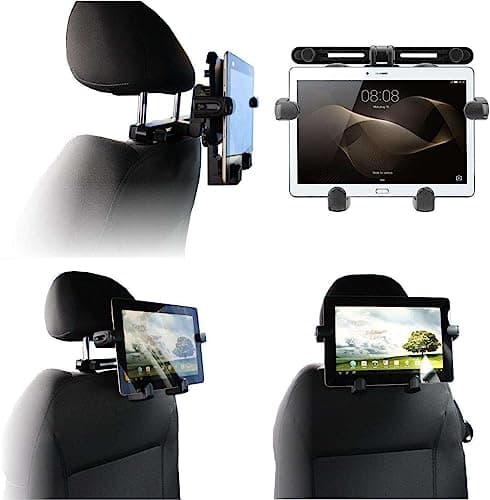 Image of Navitech In-Car Portable Tablet Headrest Mount Compatible With ASUS Chromebook Tablet CT100PA 9.7"