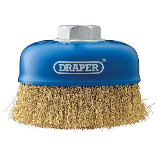 Image of Draper Expert 41445 100 mm x M14 Crimped Wire Cup Brush