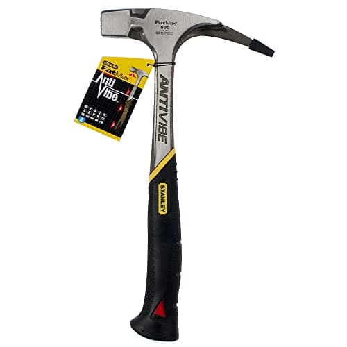 Image of Stanley 1-51-937 "Antivibe" Roofing Hammer, Black/Silver, 600 g