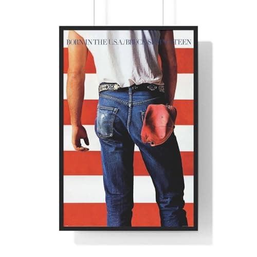 Image of Poster Kingz Bruce Springsteen Born in the U.S.A. Album Artwork Maxi Poster Wall Art 61 x 91.5 cm