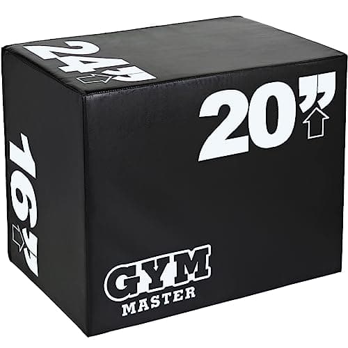 Image of GYM MASTER High Density Foam Plyo Jump Boxes - 16" x 20" x 24"