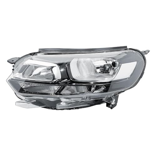 Image of KINGVANS Headlight Assembly Passenger Left Side N/S Head Lamp with Electric Adjustment for Vauxhall Vivaro Citroen Dispatch 2016-2023 Fiat Scudo 2023-2024