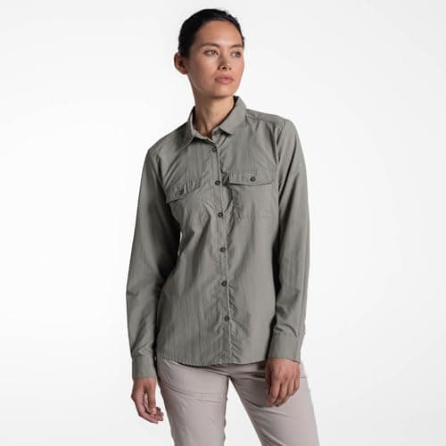 Image of Craghoppers Womens NosiLife Loukkos Long Sleeve Shirt Anti-Insect Travel Hiking Top
