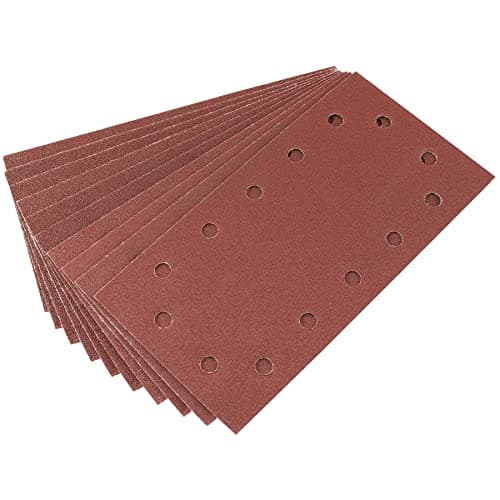 Image of Draper 92296 Hook and Loop Aluminium Oxide Sanding Sheets, 115 x 227 mm