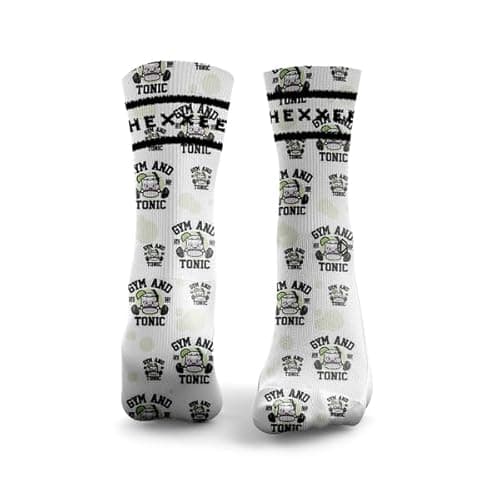 Image of HEXXEE Crew Gym & Tonic Socks Womens: 4-7 UK / 6-9 US