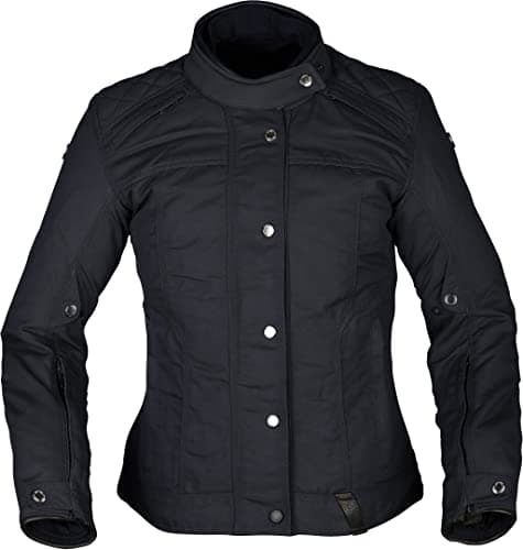 Image of Modeka Thiago Women's Motorcycle Textile Jacket Size 34 Dark Blue