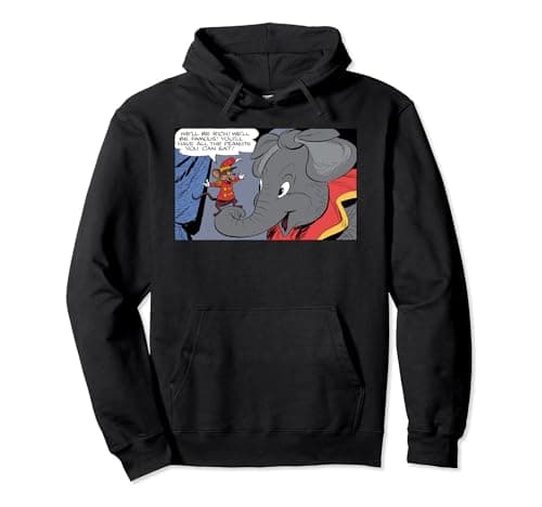 Image of Dumbo Rich and Famous Pullover Hoodie