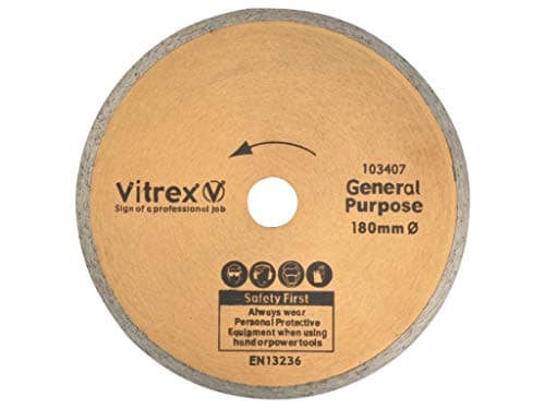 Image of Vitrex 180mm Standard Diamond Blade