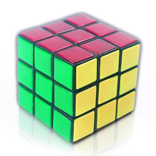 Image of Magic Cube Puzzle Game Puzzle Cube 3D Magic Cube Concentration & Puzzle Game Classic Colour Cube & Sudoku Cube (Colourful)