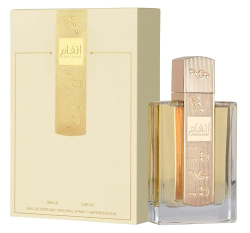 Image of Angham Eau De Parfum 100ml | Luxury Long Lasting Unisex Perfume | Oriental Vanilla Amber Fragrance for Men & Women | Fresh Sweet Warm Scent, Perfume for All Occasions