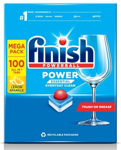 Image of Finish Power Ball 100 Tablets 1550g all in 1 deep clean