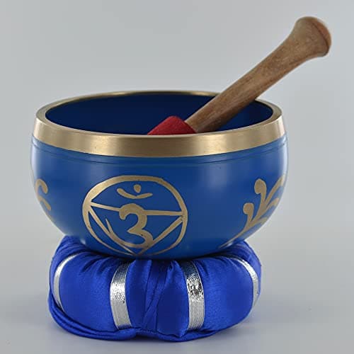 Image of 3rd Eye Chakra Singing Bowl Home Decor H11cm