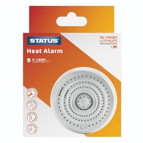 Image of Status Home Heat Alarm | Heat Detector including Batteries | SSBHA1PKB5