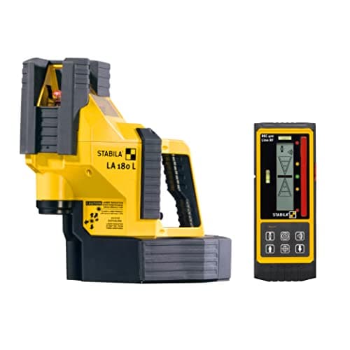Image of Stabila LA180L Motor Driven Self Levelling Multi Line Laser Level Set