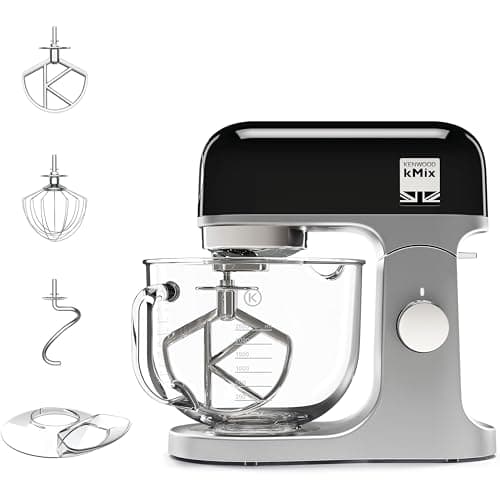 Image of Kenwood KMX754BK Stand Mixer 5L Capacity 1000W Motor Black