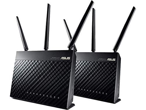 Image of ASUS - Components AIMESH AC1900 Home WiFi System Dual-Band 3X3 USB3.0 &AIPROTECTION Network Devices Wireless Networking