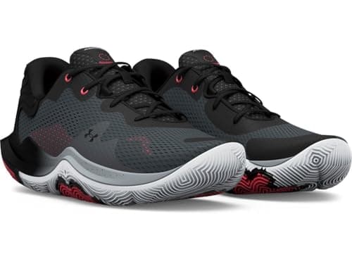 Image of Under Armour Spawn 4 Men's Basketball Shoes Grey/Black, 9 US - 42.5 EU - 8 UK, 100 Pitch Gray, 9.5 UK