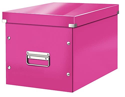 Image of Leitz Large Storage Cube, Pink, Click and Store Range, 61080023