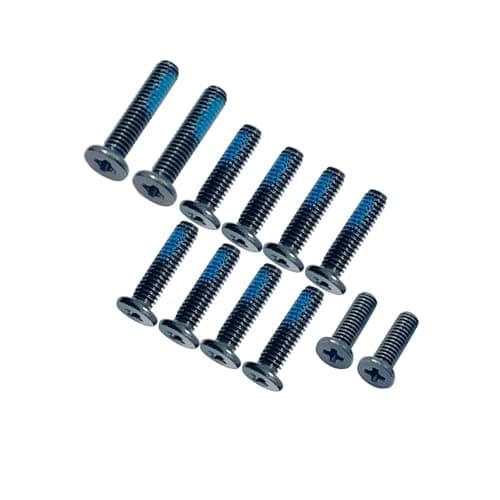 Image of Gintai 12pcs Screws for ASUS TUF Gaming A15 FA507XI FA507XV FA507XU FA507NV FA507NU FA507NUR FA507NVR/UI/UV/UU Base Cover Fixing for Computer Bottom Screws Replacement for Laptop