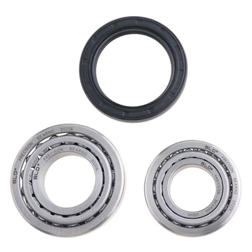 Image of Create idea 1 Set Wheel Bearing Kit 30205 30206 Tapered Roller Bearing and 45x62x8mm Shaft Seal Compatible with Nieper Brake 200x50RA (20-2425/1) HEKU, for GFA 650- GFA 1350