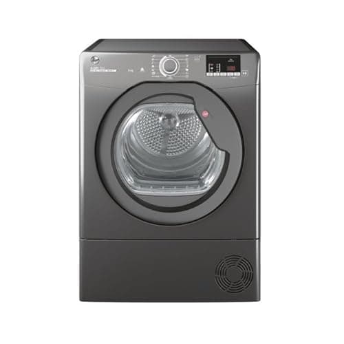 Image of HOOVER H-Dry 300 HLE C9DRGR WiFi-enabled 9kg Condenser Tumble Dryer - Graphite