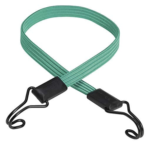 Image of Master Lock Flat Bungee 80cm Green Double Hook MLK3225E