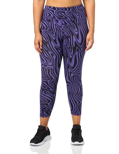 Image of Reebok Women's Modern Safari Cotton Tight (Plus Size) Sweatpants, Dynamic Purple, 2X