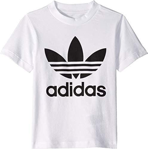 Image of adidas Originals Men's Adicolor Classics Trefoil T-Shirt, White/Black, Small