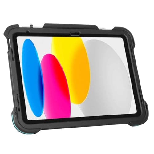 Image of Targus SafePort Rugged Max Case for iPad 10.9" | Heavy-Duty, Shock-Absorbing, Water-Resistant Tablet Case with Stand & Drop Protection, Durable & Travel-Ready
