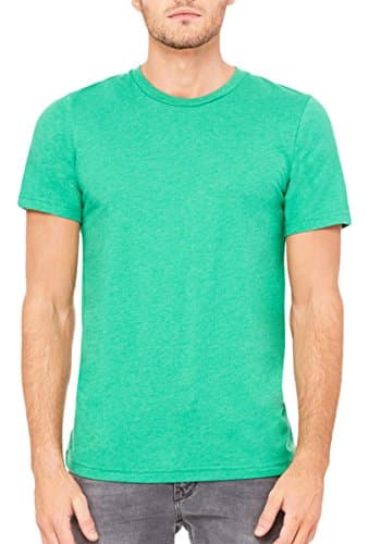 Image of Bella + Canvas Unisex Jersey Short Sleeve Tee (Heather Kelly) (L) (US)