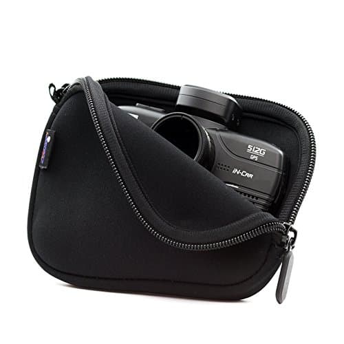 Image of Digicharge Neoprene Carry Case for NextBase INCARCAM 612 612GW 4K 512G Duo 402G 412GW Dash Cams with Easy Grip Light Weight and Shock Absorbing Material Includes Cable Accessory Storage Pocket