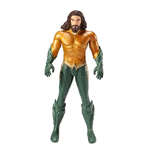 Image of BendyFigs The Noble Collection DC Comics Mini Aquaman - 5.5in (14cm) Noble Toys Miniature Bendable Figure Posable Doll Figures