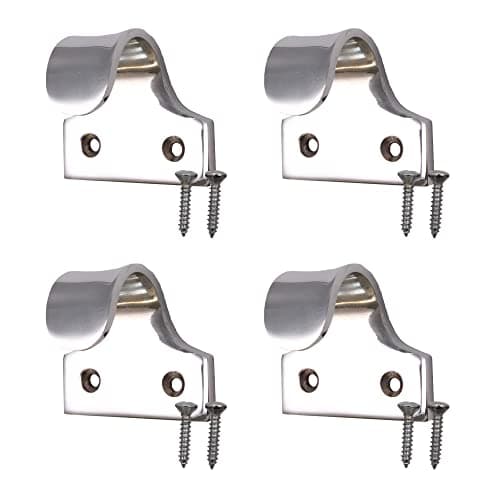 Image of Sash Window Lift Handle 50mm Polished Chrome Pack of 4