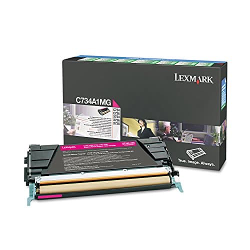 Image of Lexmark C734A1MG - C734 736 MAGENTA RETN PROG CART 6K