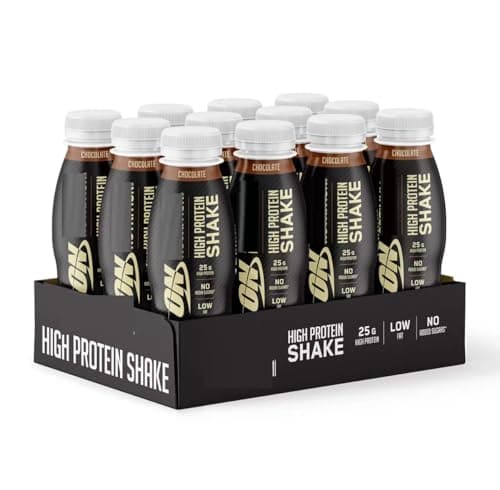 Image of Optimumm Nutritioon High Protein Shake, Chocolate 12 x 330ml | NAEM