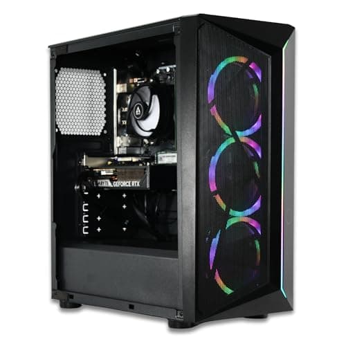 Image of XUM CMP Gaming PC: Intel Core i9-11900F RTX 5060 8GB GDDR7 32GB RAM 512GB NVMe SSD + 2TB HDD 700W PSU aRGB Lighting WiFi Windows 11 Home Desktop