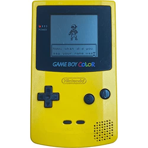 Image of Nintendo Yellow Game Boy Color (GBC)