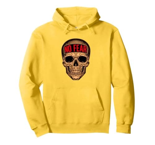 Image of Skull NO FEAR Pullover Hoodie
