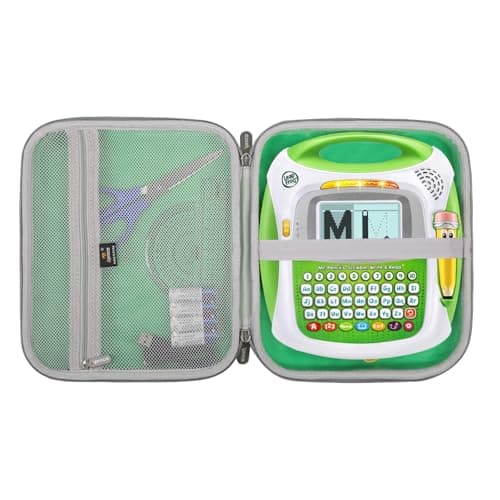 Image of Aproca Case Compatible with Leapfrog Mr. Pencil's Scribble Write and Read Learning Tablet, Portable Hard Storage Bag for Accessories (Case Only)