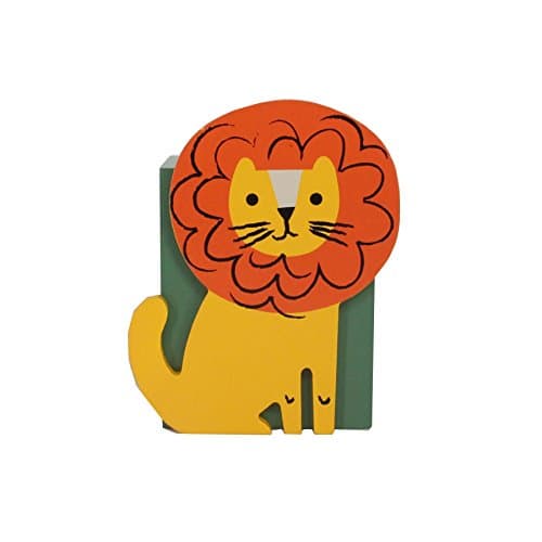 Image of Gisela Graham Lion Wooden Money Box