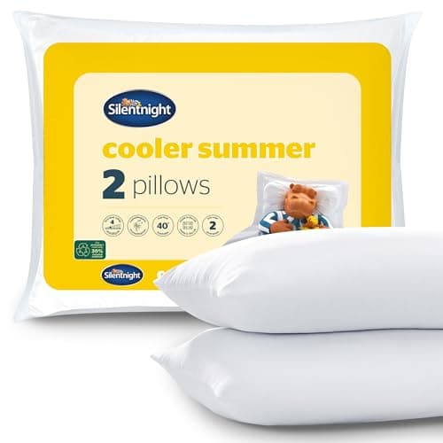 Image of Silentnight Cooler Summer Pillow - 2 Pack