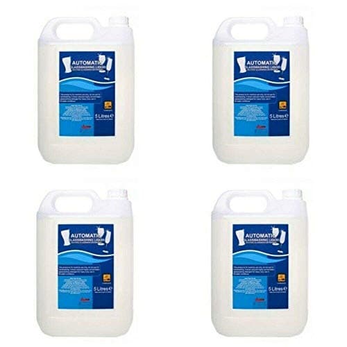 Image of We Can Source It Ltd - Automatic Glasswash Machine Liquid Cleaner - Professional Streak Free Glass Washer Detergent for Bars, Restaurants, Hotels and Commercial Catering - 5 Litre Bottle (Pack of 4)