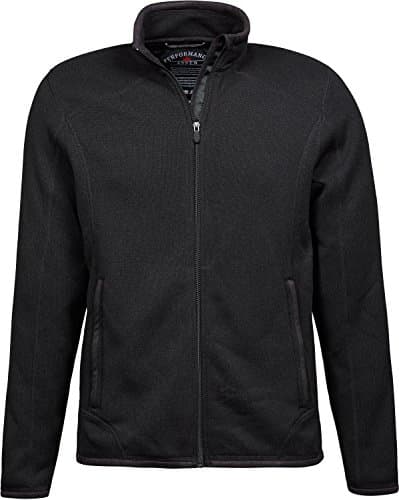 Image of Tee Jays Mens Aspen Full Zip Jacket (XL) (Black)