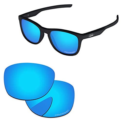Image of PapaViva Replacement Lenses for Oakley Trillbe X OO9340 Sunglasses Frame Ice Blue - Polarized