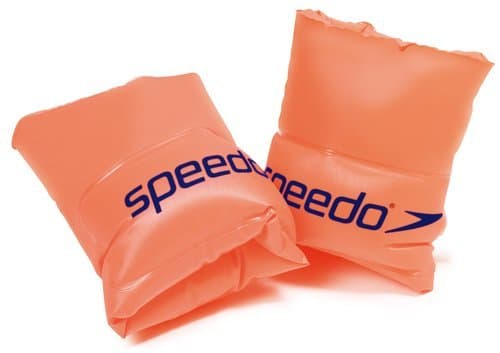 Image of New Speedo Junior Roll Up Armbands Kids Learn To Swim Rollup Float Bands 2-12yrs